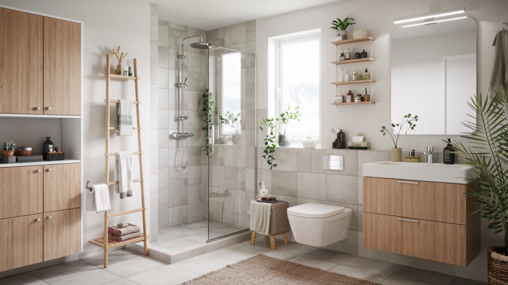 badrum soft white wood