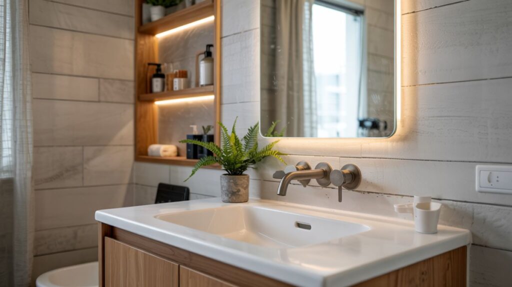 31. Nyrenovering av badrum i kontorsbyggnad