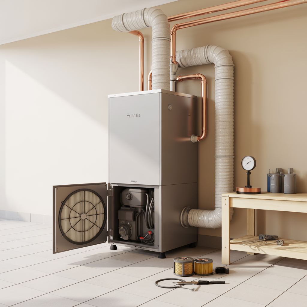 arlig service av franluftsvarmepump checklista och kostnad